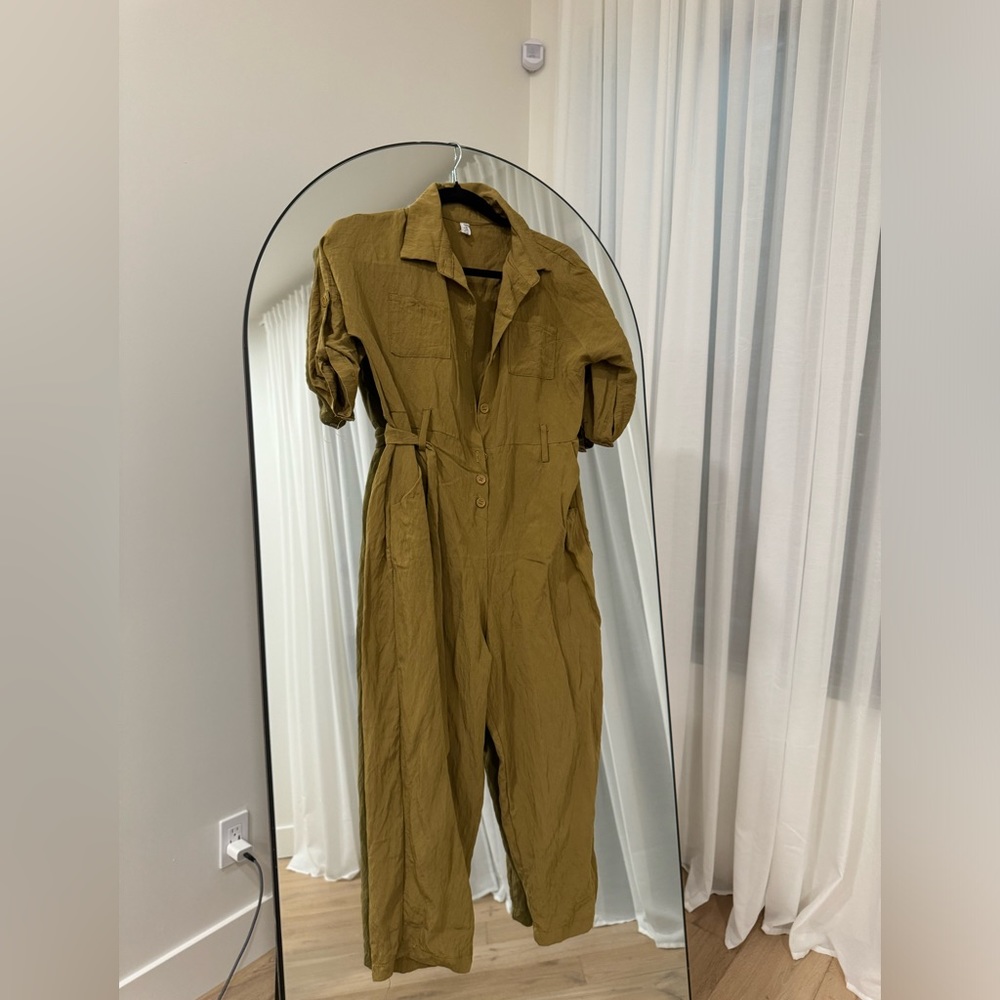 Khaki Jumpsuit